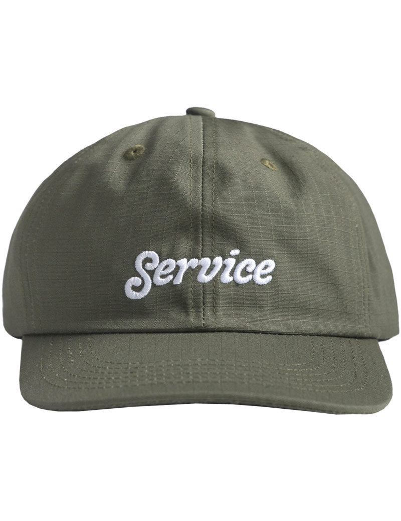 Service Works Ripstop Service Cap Olive Front