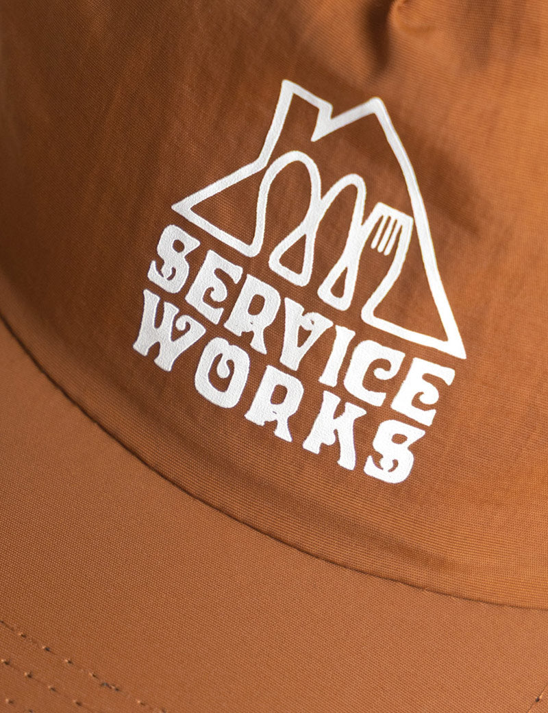 Service Works Home Comforts Cap Rust Print