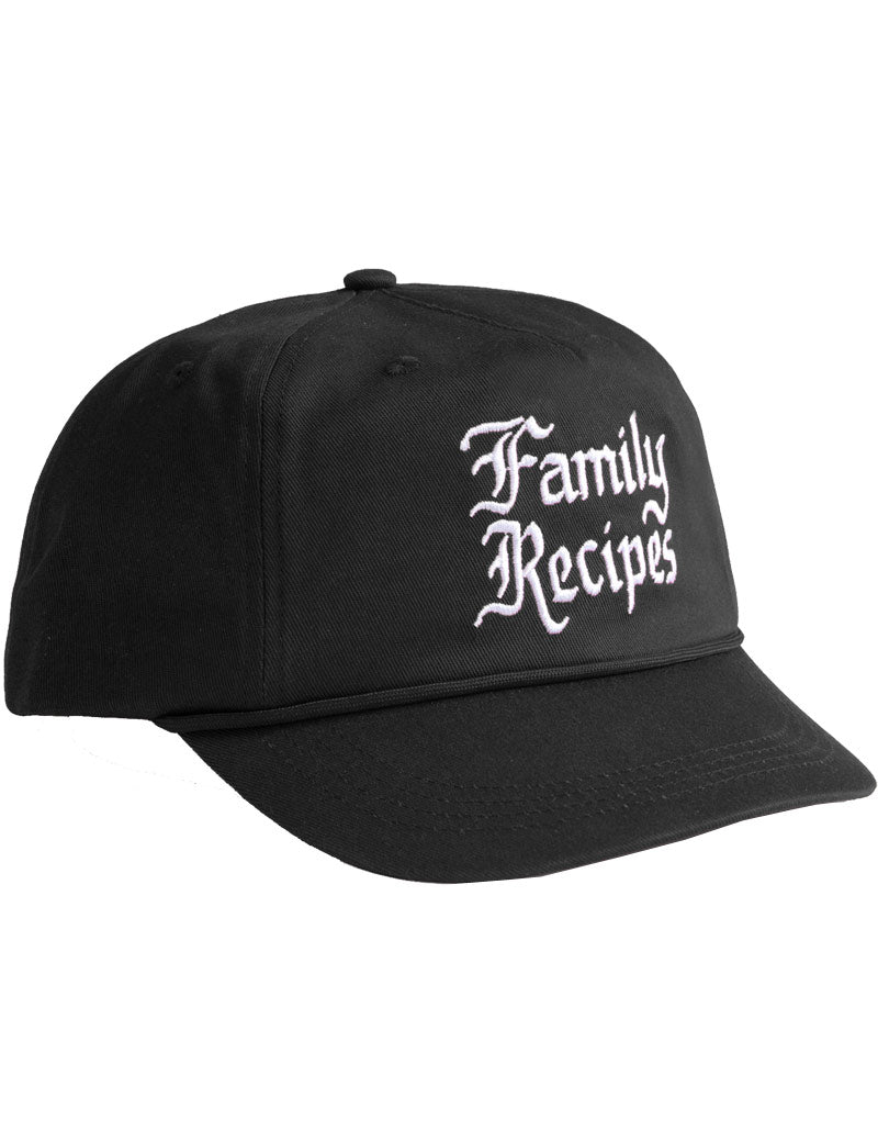 Service Works Family Recipes Cap Black Angle