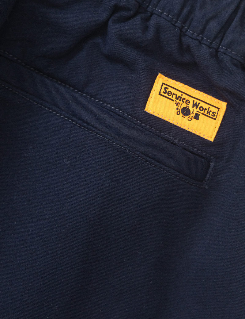 Service Works Twill Waiter Pants Dark Navy Pocket Detail