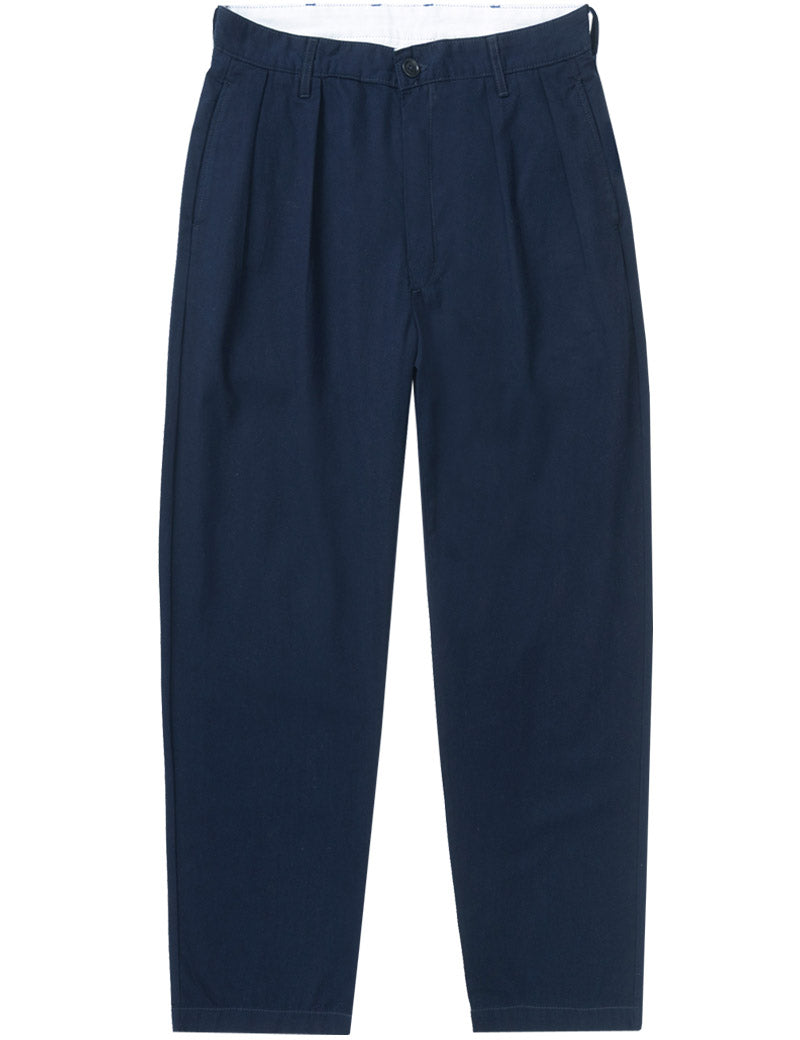 Service Works Twill Part Timer Pant Dark Navy Front