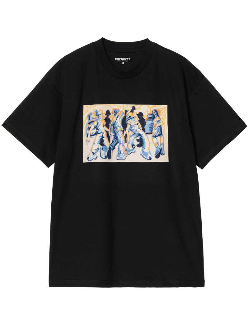 Carhartt Wip X Cai Arfon Bellis Short Sleeved T-Shirt Black