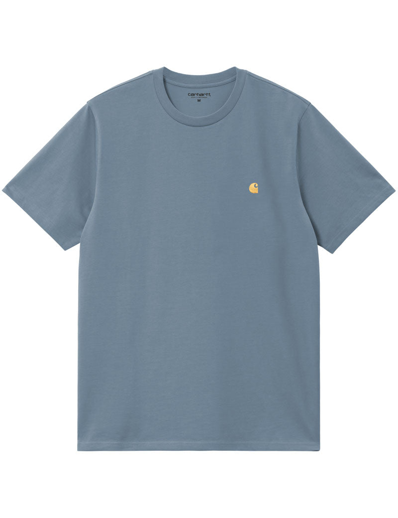 Carhartt Wip Chase Short Sleeve T-Shirt Angelite Gold