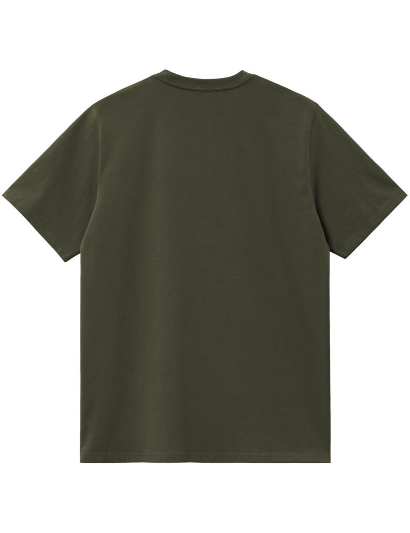 Carhartt Wip Chase Short Sleeve T-Shirt Olive Gold