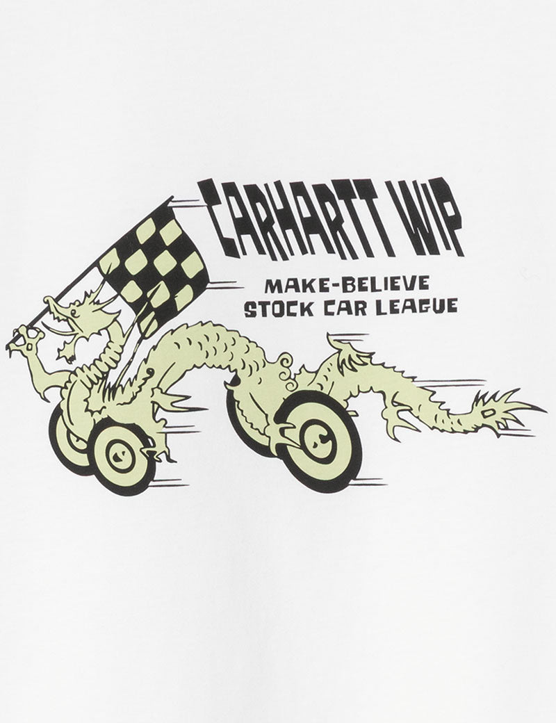 Carhartt Wip Short Sleeve Make Believe League T-Shirt White