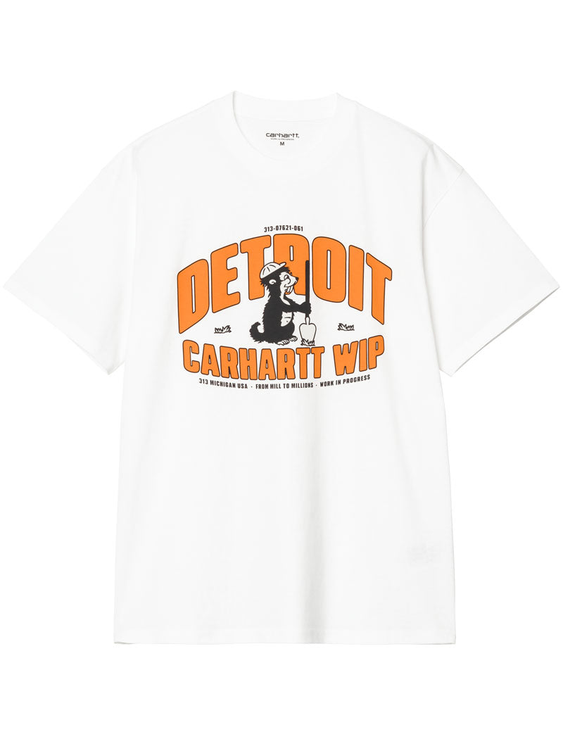 Carhartt Wip Short Sleeved Underground T-Shirt White