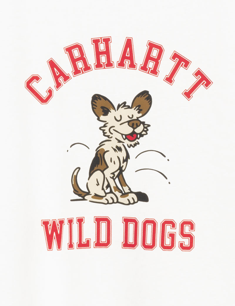 Carhartt Wip Short Sleeve Wild Dog T-Shirt White