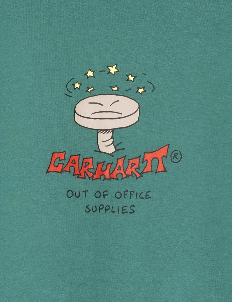 Carhartt Wip Short Sleeve Work Life Romance T-Shirt Saguaro