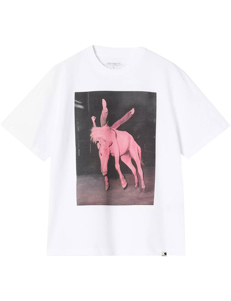 Carhartt WIP X Sean Hamilton Women's Short Sleeve T-Shirt White