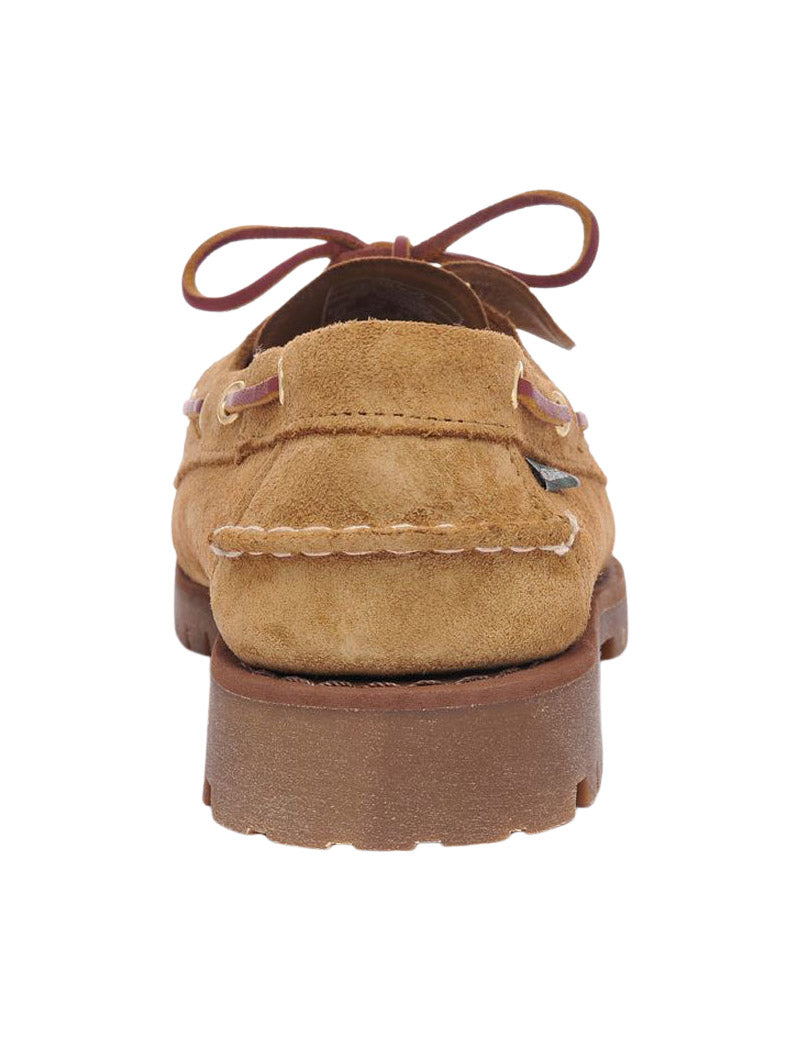 Sebago Ranger Artisan Moccasins Curry Heel View
