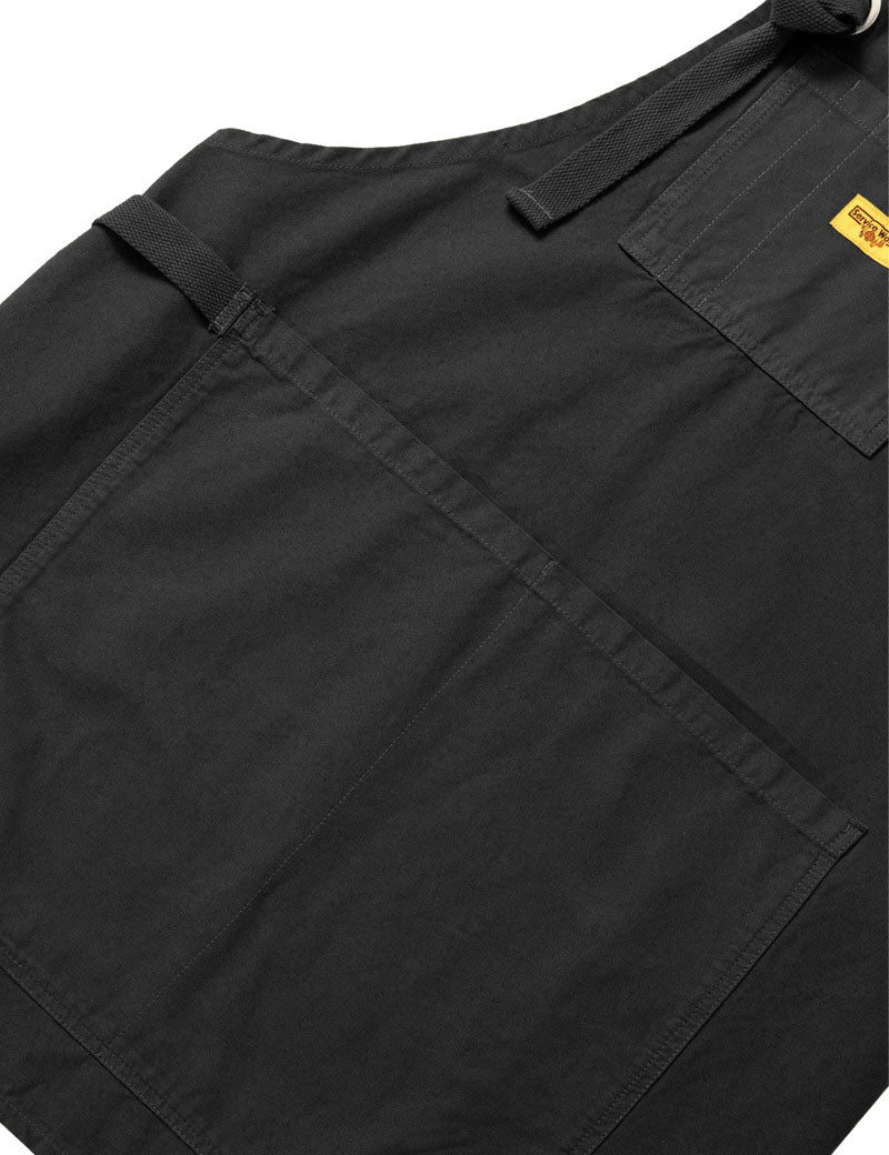 Service Works Apron Black Pockets