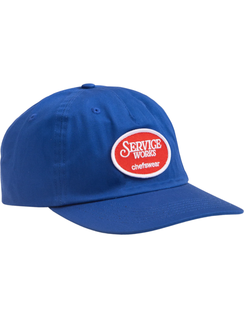 Service Works Chefswear Cap Blue Front