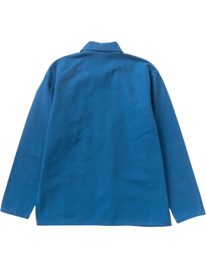 Service Works Classic Chore Shirt Cobalt Back