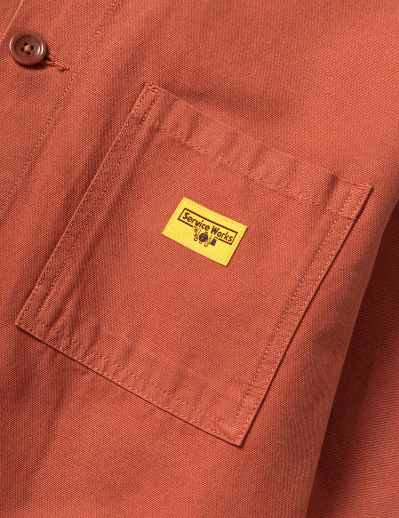 Service Works Classic Chore Shirt Copper Pocket