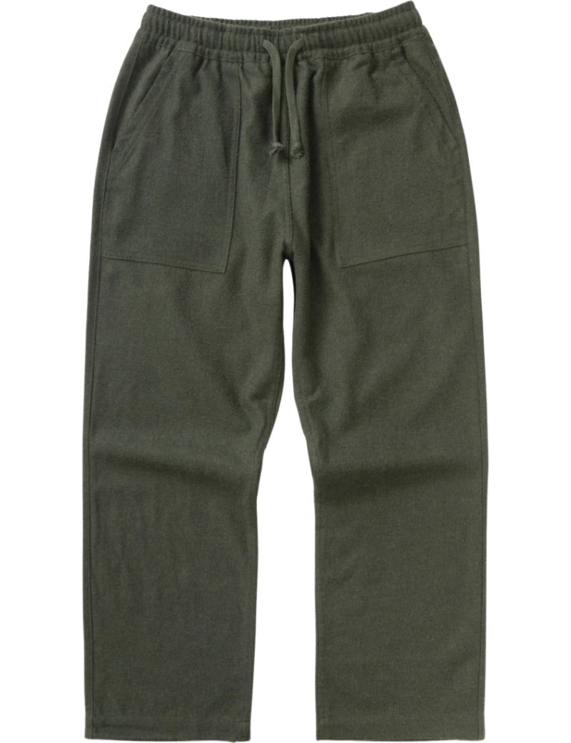 Service Works Flannel Chef Pants Forest