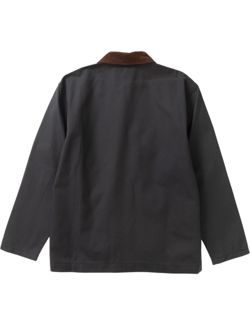 Service Works Waxed Barn Coat Black Back