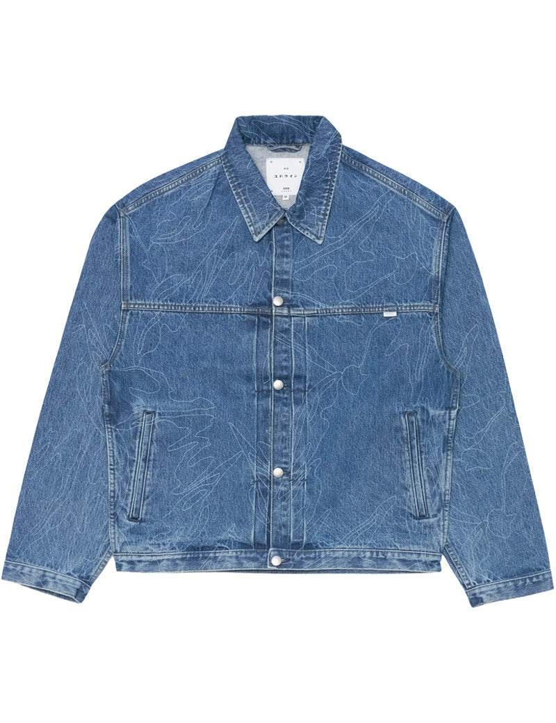 Edwin Shizuku Freeland Jacket Blue