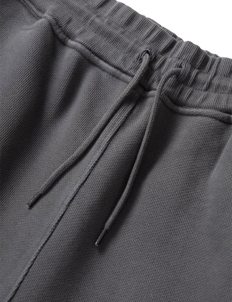 Power Goods Loopback Shorts Washed Black
