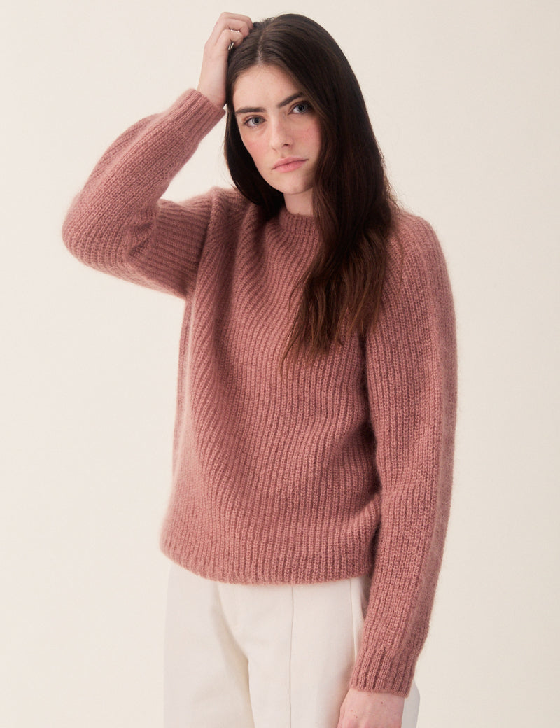 Sideline Flo Jumper Dusky Rose Side View