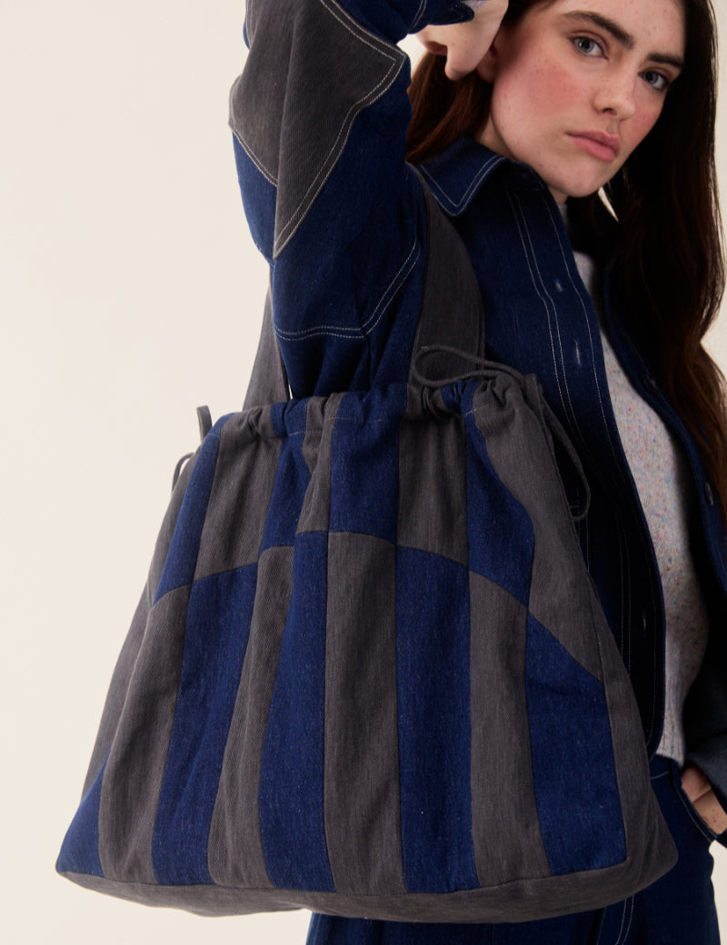 Sideline Amber Bag Patchwork On Model
