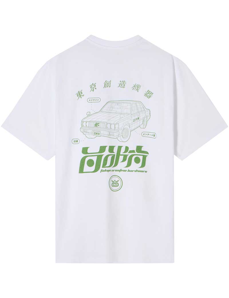 Edwin Staff T-shirt White