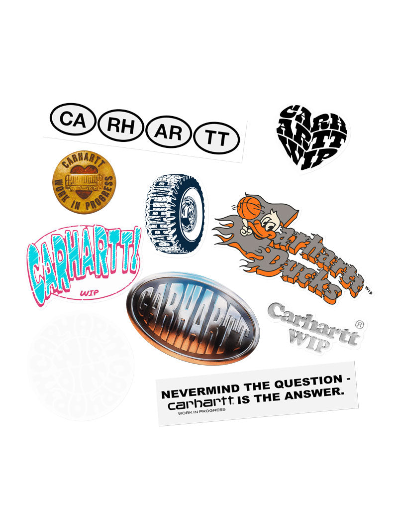 Carhartt Wip 10 Pack Sticker Bag Multicolor SS25