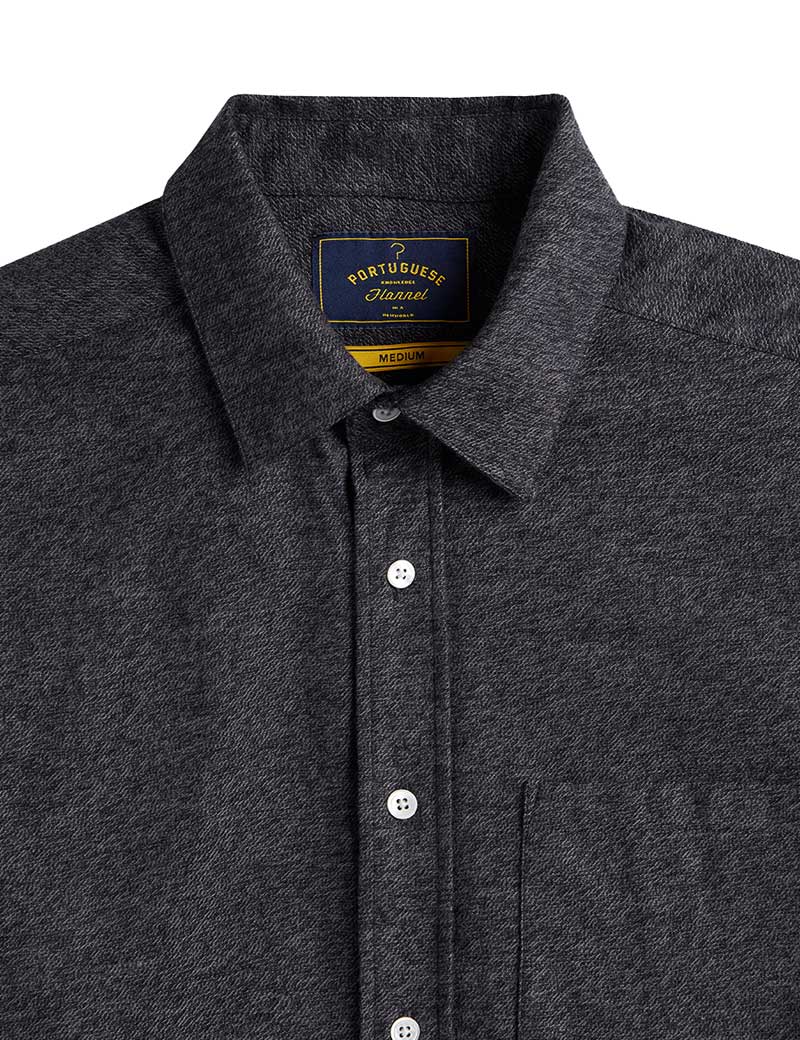 Portuguese Flannel Teca 2.0 Shirt Grey
