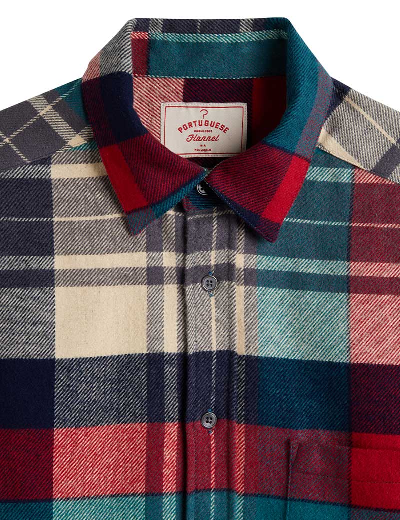 Portuguese Flannel Tintor Checked Shirt