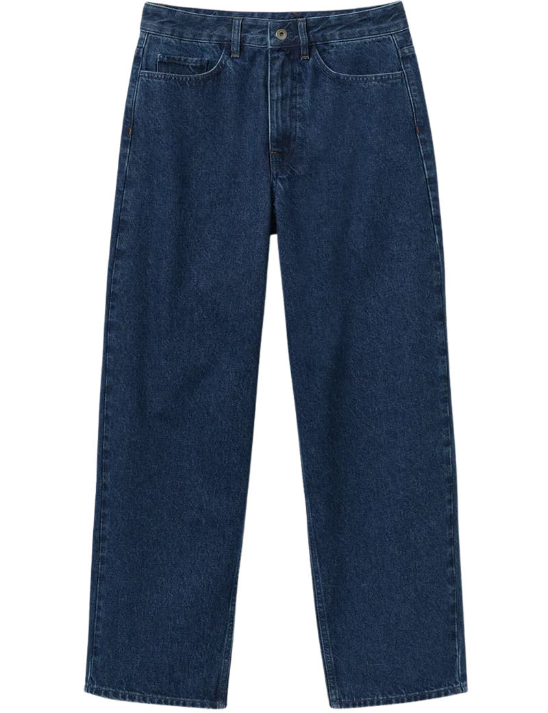 Toast Tapered Indigo Denim Trousers