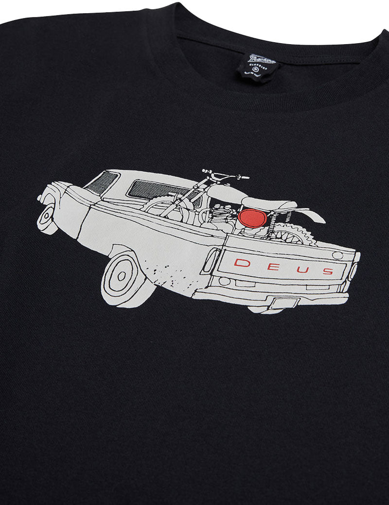 Deus Ex Machina Carby Pickup T-shirt Black
