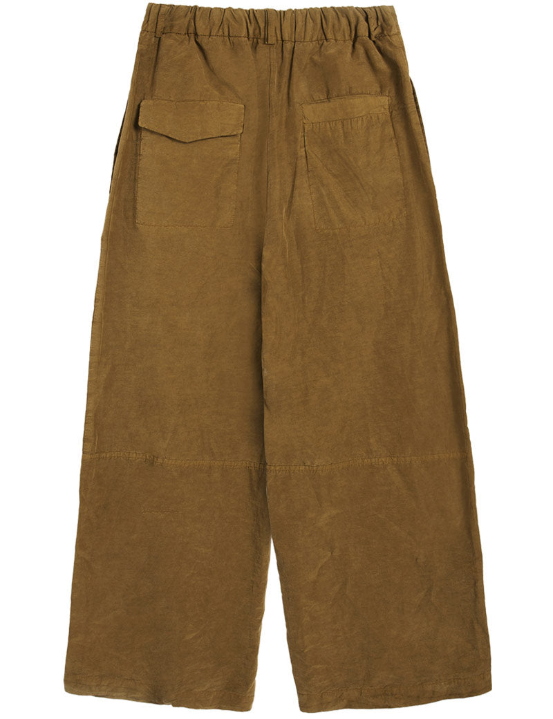 YMC Drop Out Trouser Garment Dye Orange Back View