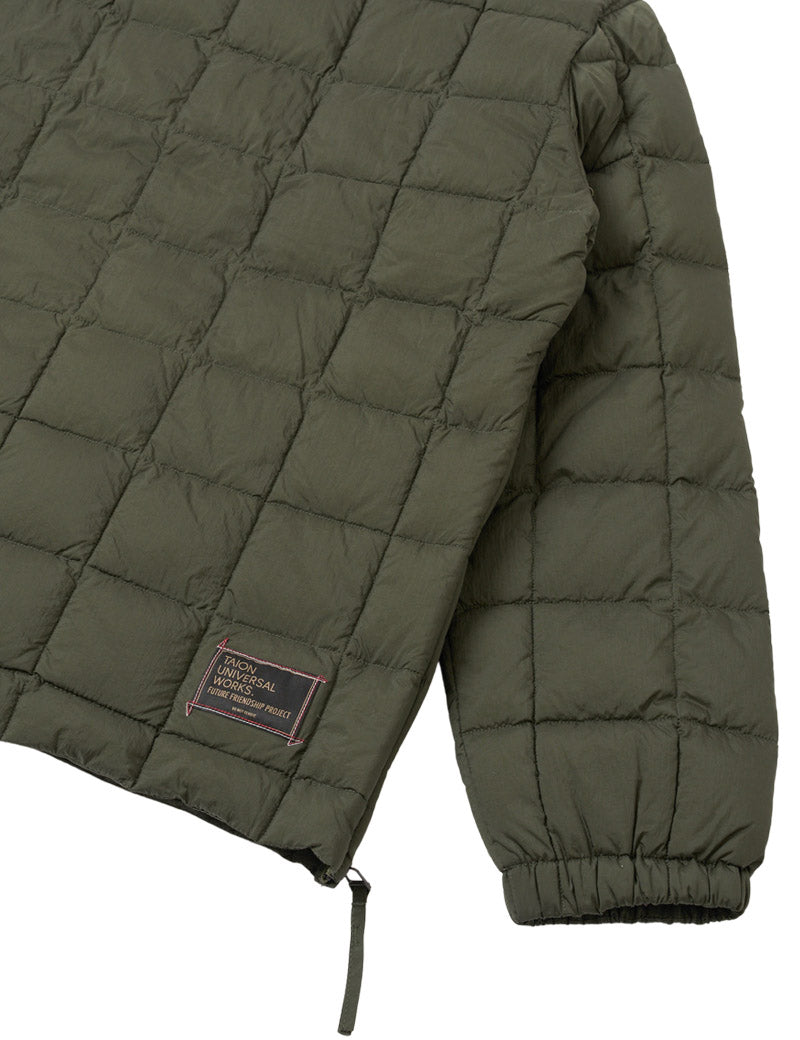 Universal Works Down Rams Jacket Nylon Soft Shell Olive