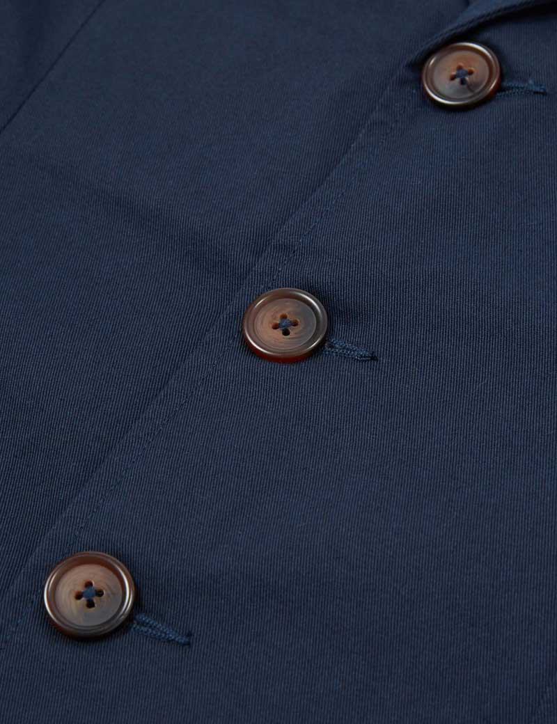 Universal Works London Jacket Navy Twill Buttons