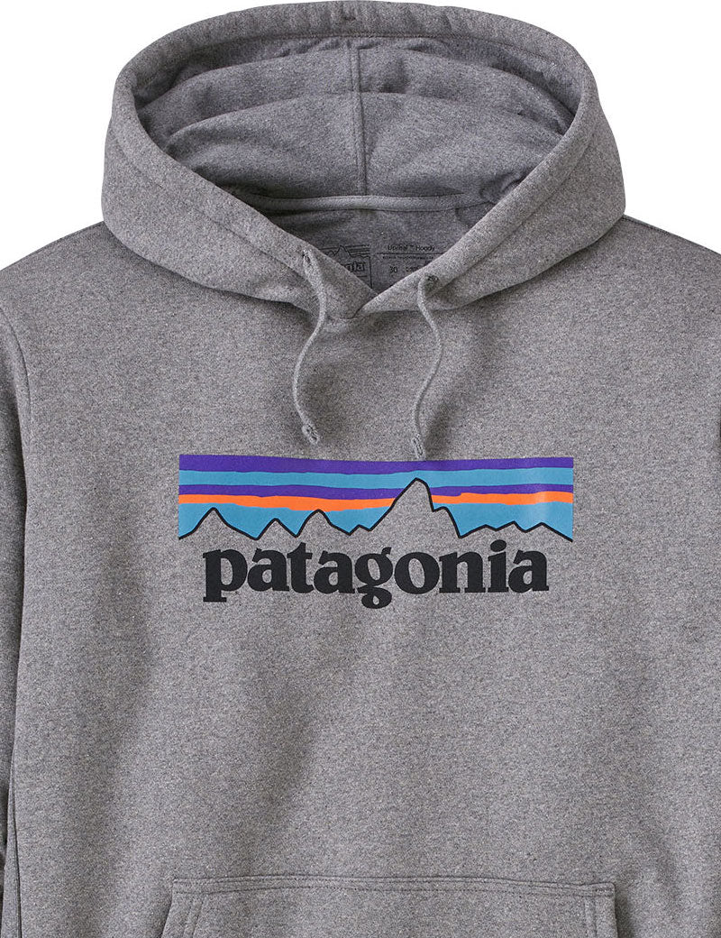 Patagonia Men's P-6 Logo Uprisal Hoody Gravel Heather