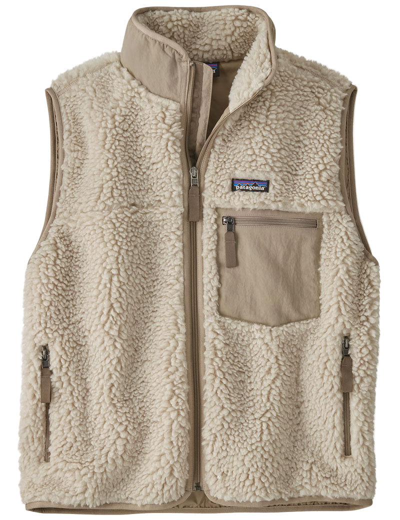 Patagonia Women's Classic Retro X Fleece Vest Natural