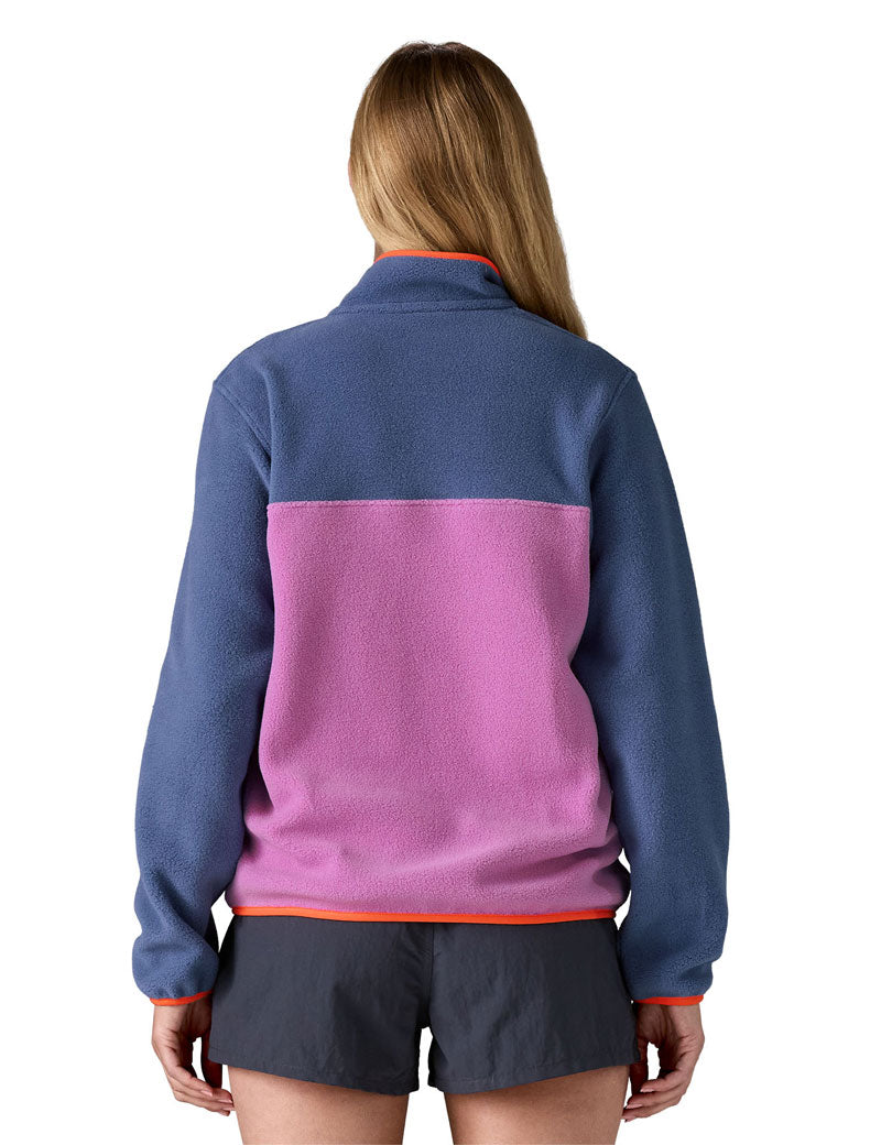 Patagonia Women's Lightweight Synchilla Snap-T Fleece Pullover Brisk Purple