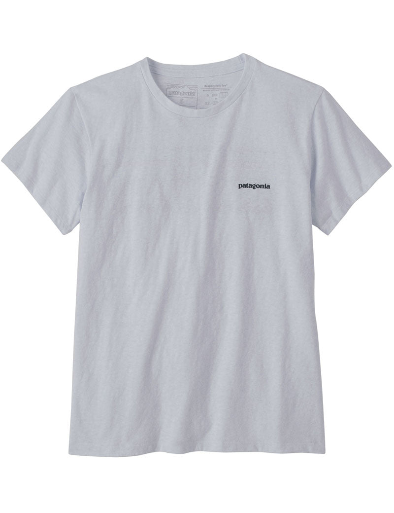 Patagonia Women's P-6 Logo Responsibili-Tee T-Shirt White