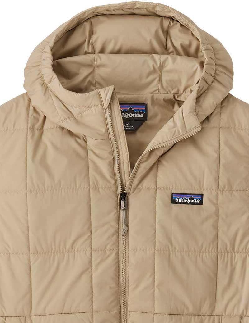 Patagonia W's Light Gust Hooded Vest Oar Tan