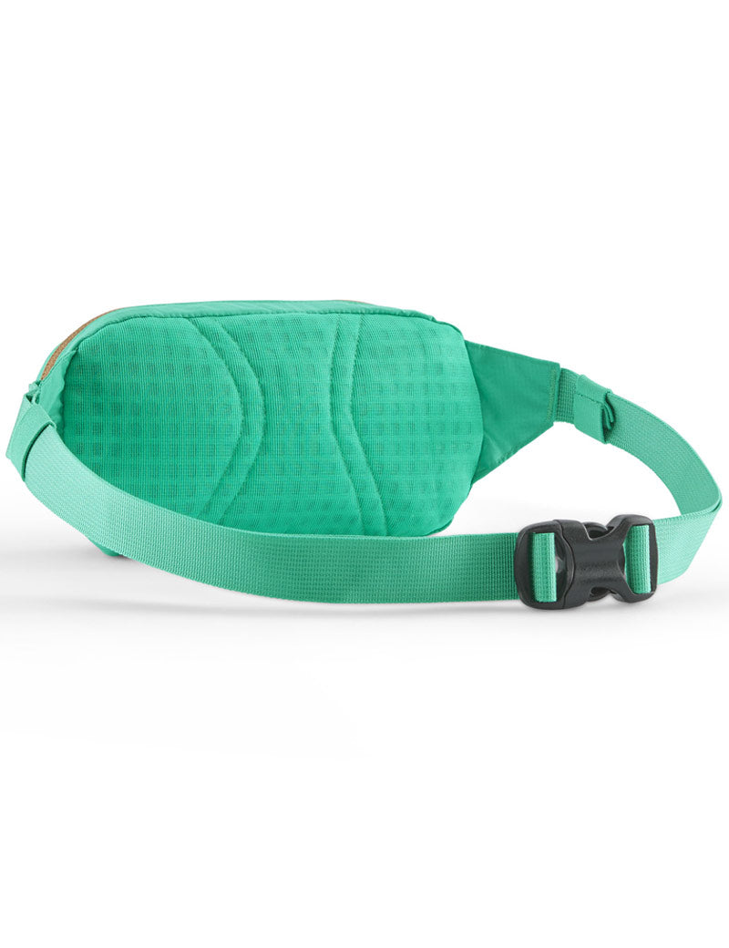 Patagonia Terravia Mini Hip Pack Aqua And Stone Back View