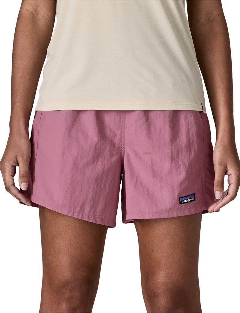Patagonia W's Baggies Shorts 5" Inches Light Violet On Model Front View