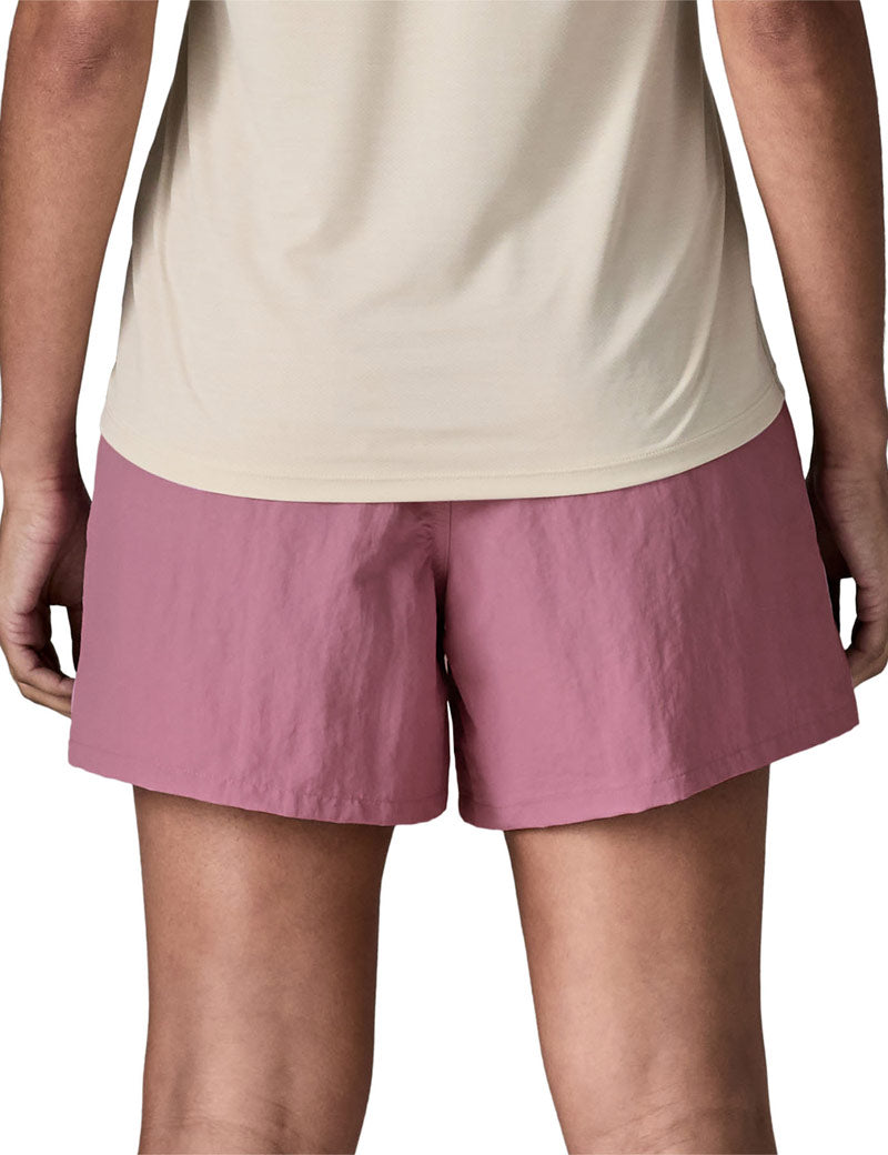 Patagonia W's Baggies Shorts 5" Inches Light Violet On Model Back View