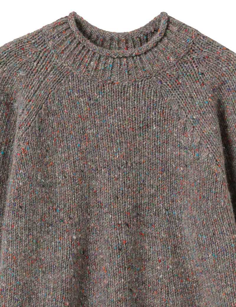 Toast Orla Donegal Wool Sweater Fossil