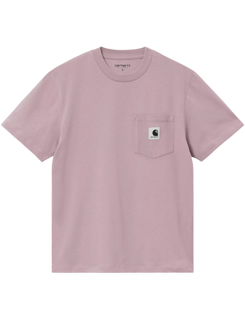 Carhartt WIP W' S/S Pocket T-Shirt Hortensia