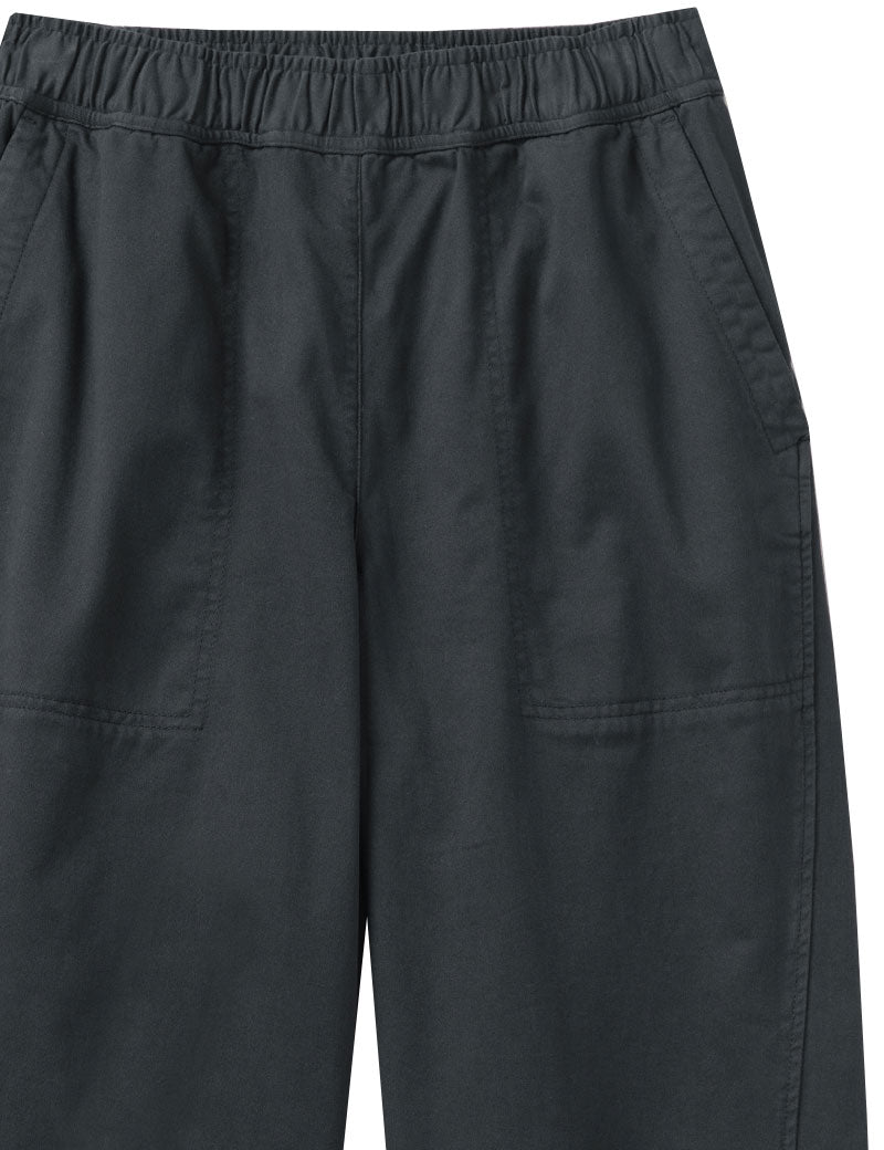 Toast Cotton Twill Pull On Trousers Slate