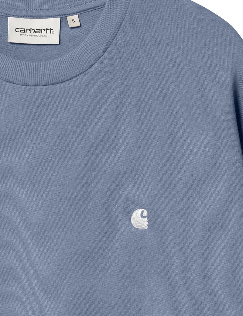 Carhartt Wip W' Casey Sweatshirt Bay Blue Silver