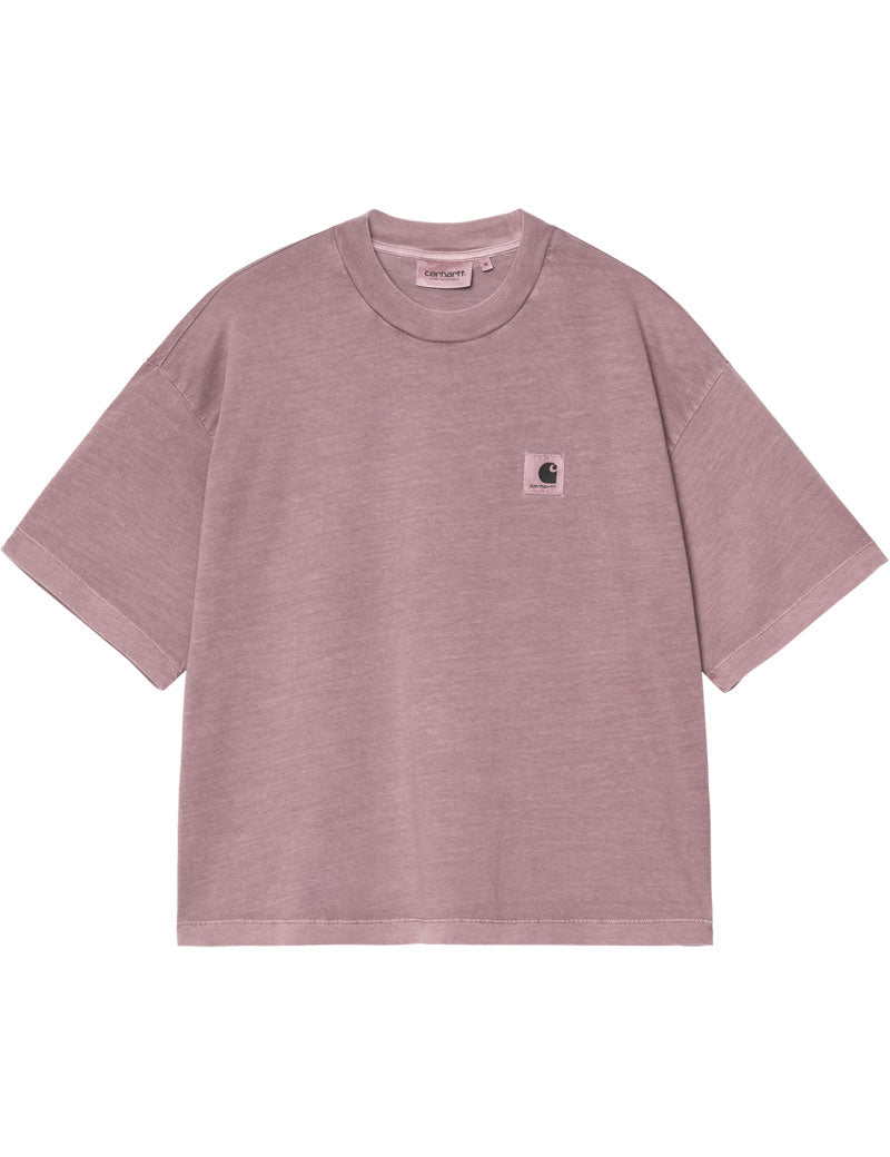Carhartt WIP W' Short Sleeved Nelson T-Shirt Phlox Garment Dyed
