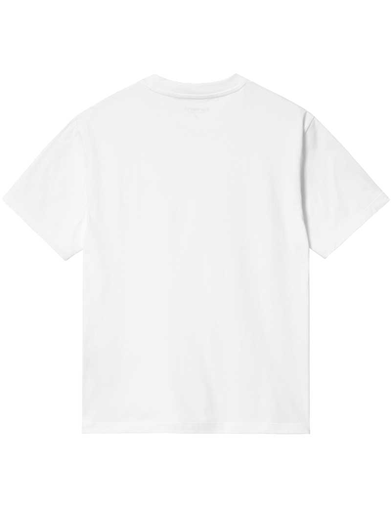 Carhartt WIP W' Short Sleeve Pocket Heart T-Shirt White Red