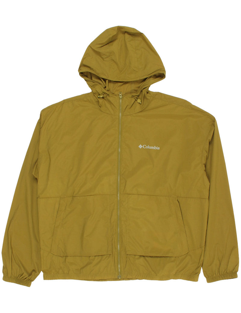 Columbia Street Heights Hooded Windbreaker Mossy Green