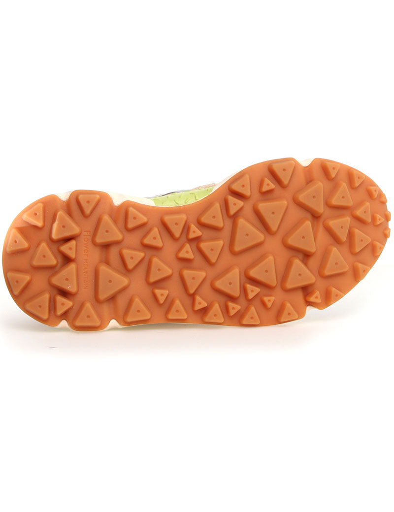 Flower Mountain Yamano 3 Woman Trainers Suede Nylon Rose Violet