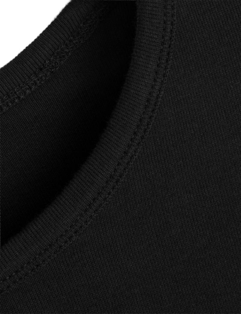 YMC Charlotte T-Shirt Black Collar